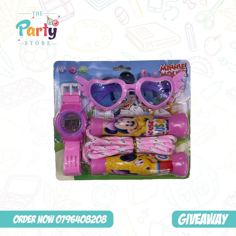 Minnie Mouse Glasses And Watch