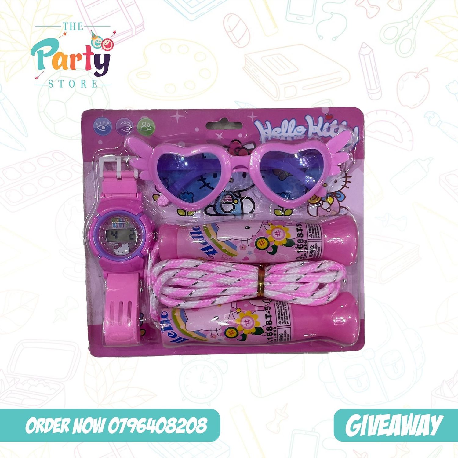 Hello Kitty Glasses And Watch
