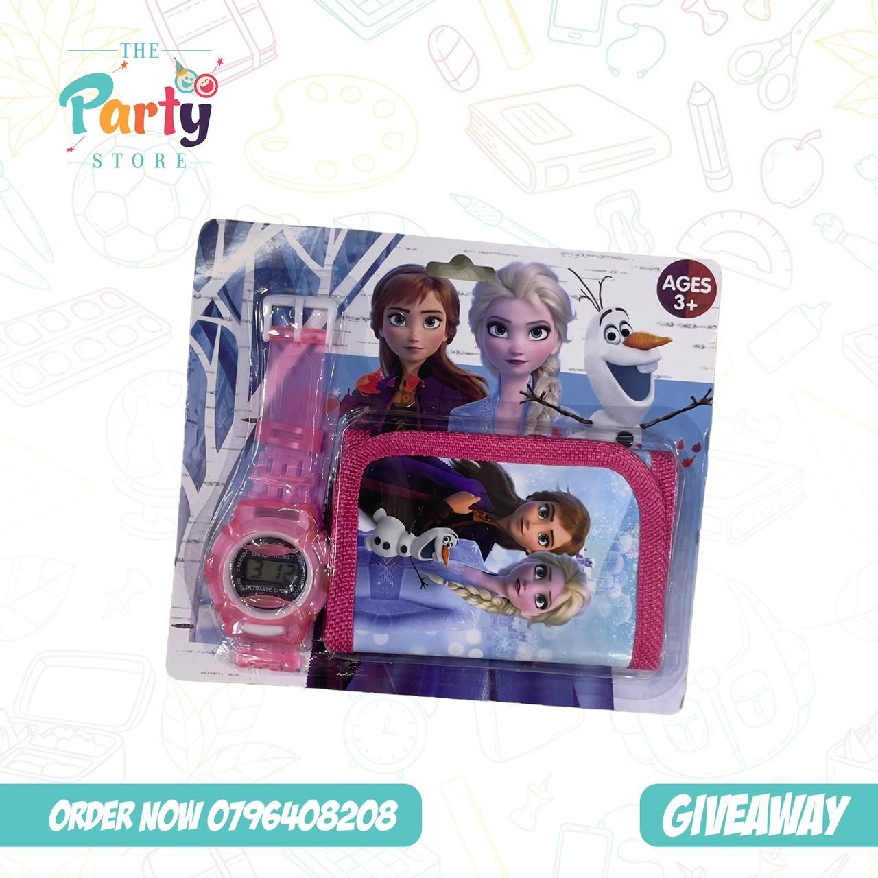 Frozen Wallet And Watch