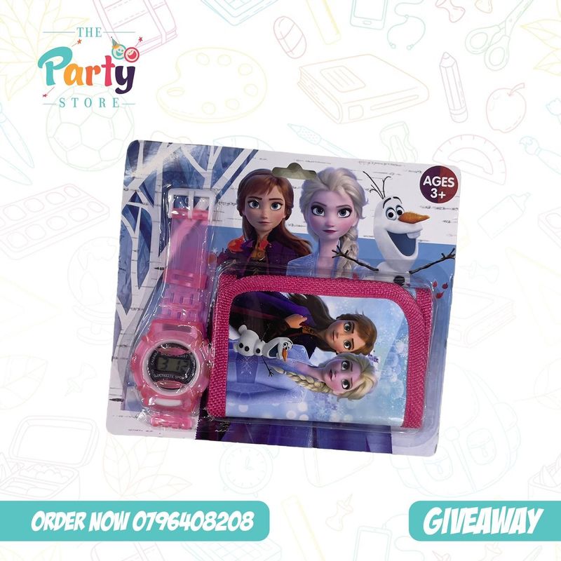Frozen Wallet And Watch