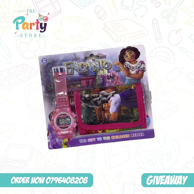 Encanto Watch And Wallet/1 Pcs