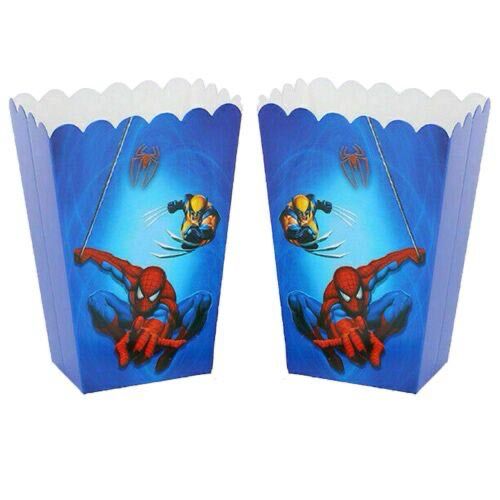 Spiderman Popcorn Box / 10 PCS