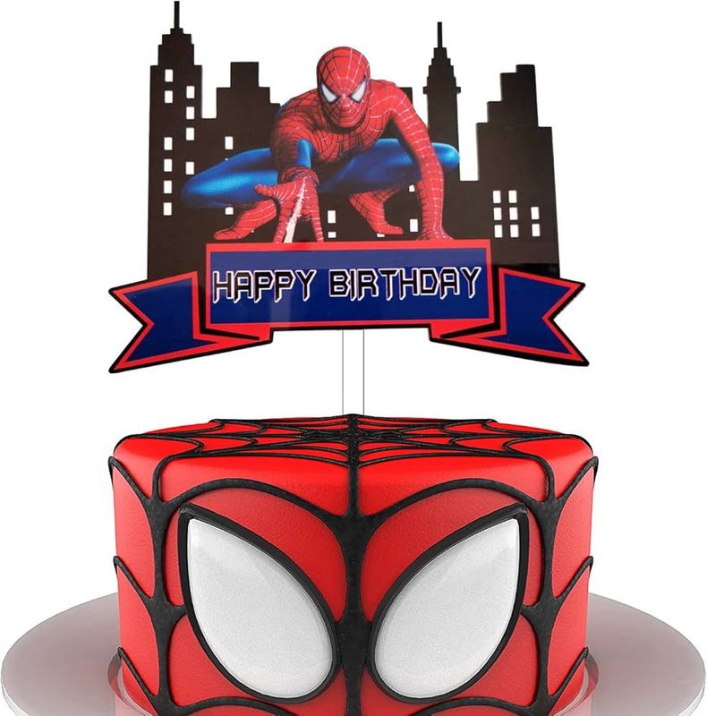 Spider-Man Cake Topper