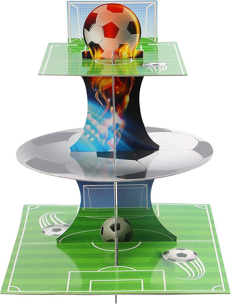 Soccer Cup Cake Stand