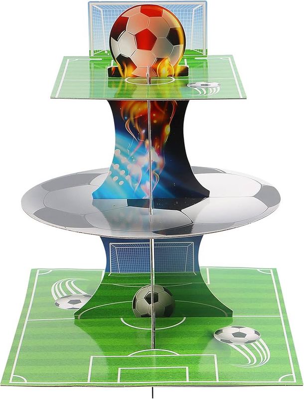 Soccer Cup Cake Stand