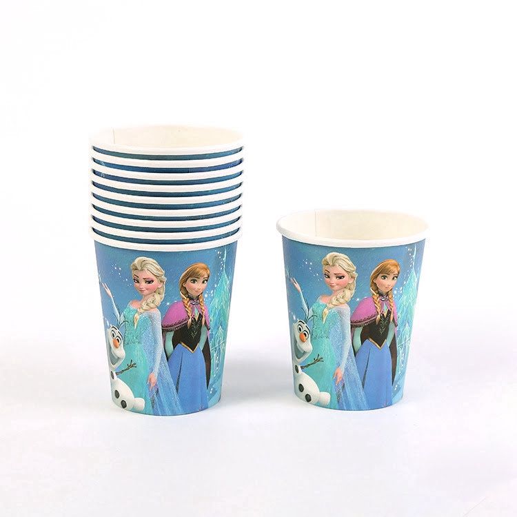 Paper Cups Frozen /10 Pcs