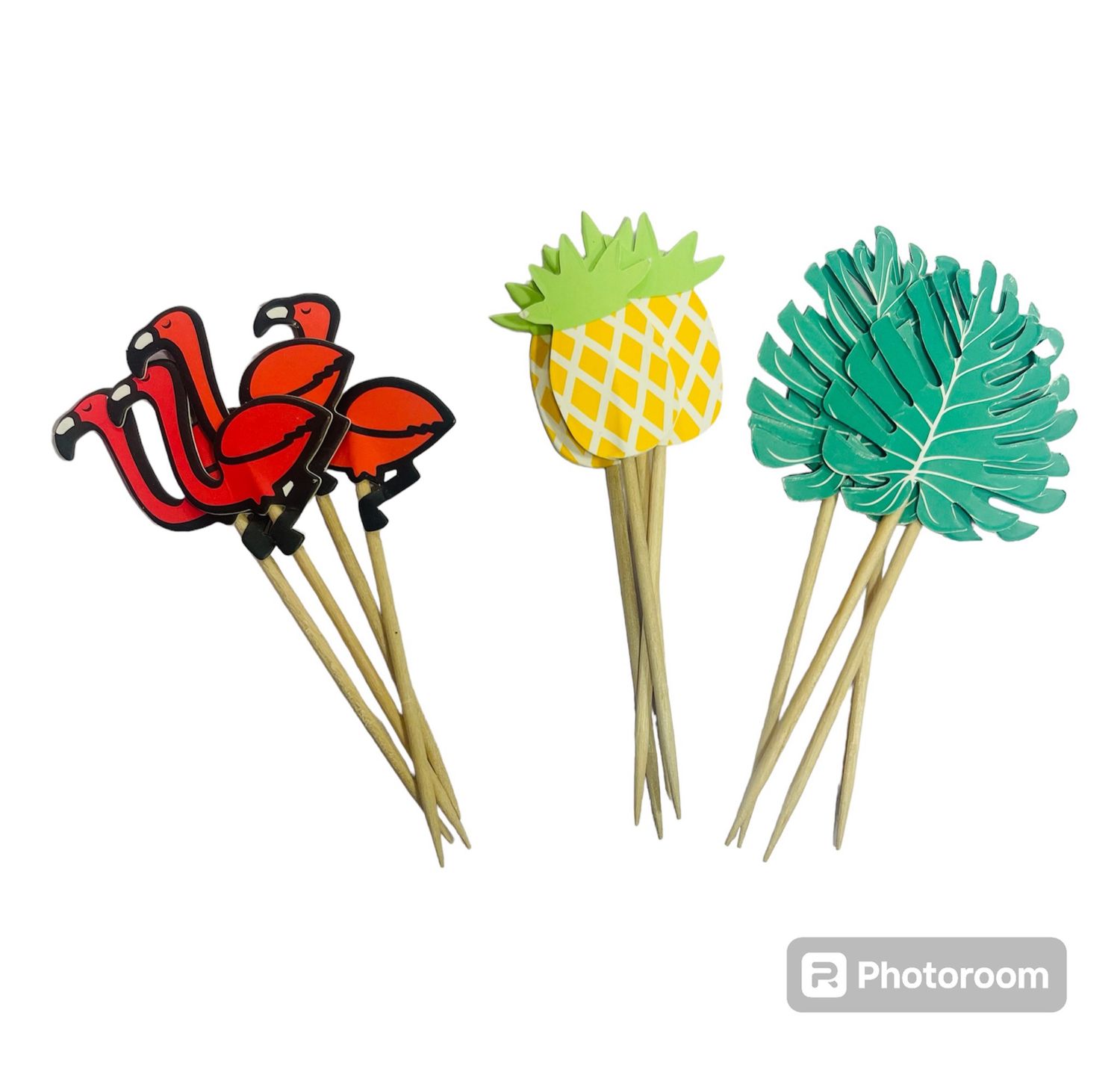 Flamingo Cupcake Toppers /12 PCs