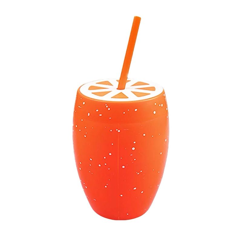 Orange Plastic Cup / 1 PCs