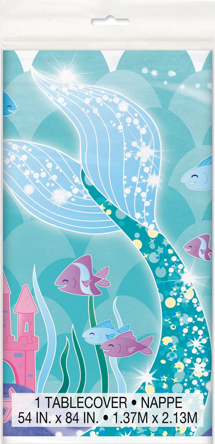 Plastic Tablecover Ariel The Beautiful Mermaid