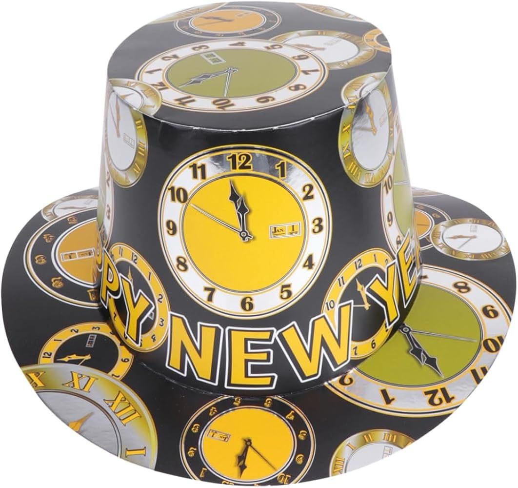 New Year’s Clock Hat