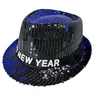 Jazz Hat Happy New Year Blue