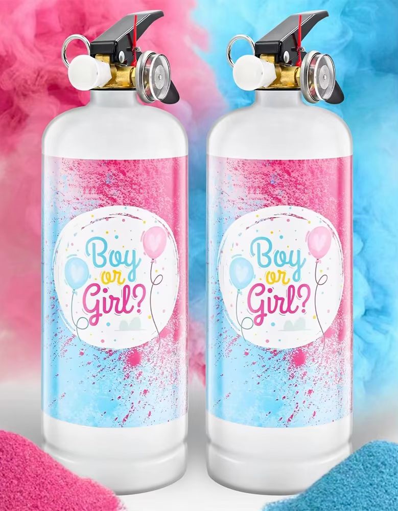 Gender Reveal Fire Extinguisher 500g