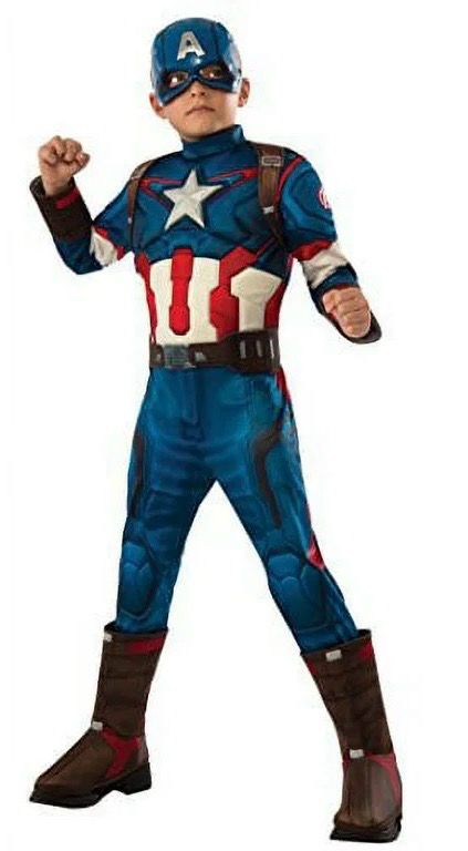 Boys Captain America Classic Costume