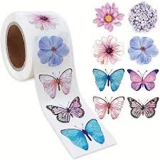 Butterfly Stickers /500 Pcs