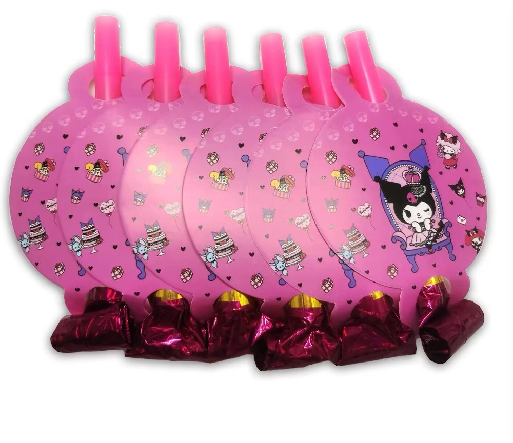 Kuromi Blowouts/ 6 Pcs
