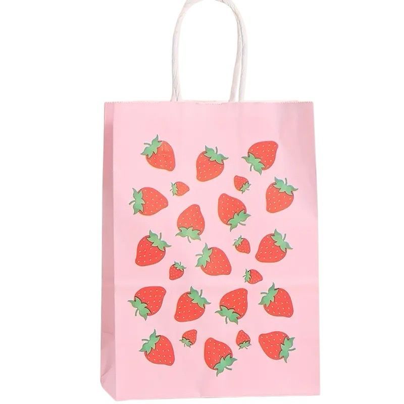Party Bags Strawberry /5 Pcs