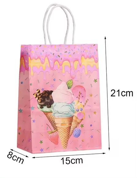 Ice Cream Bags / 5 Pcs Ice Cream Bags / 5 Pcs