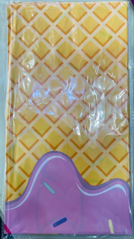 Table Cover Ice Cream