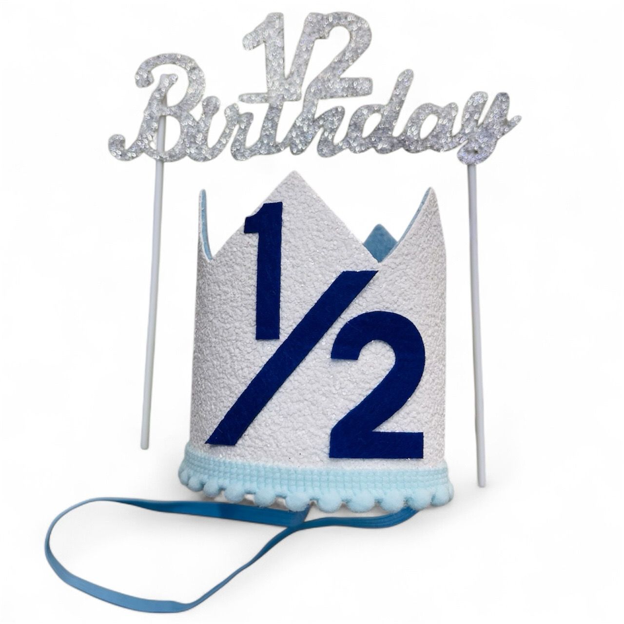 Baby Hat And Cake Topper