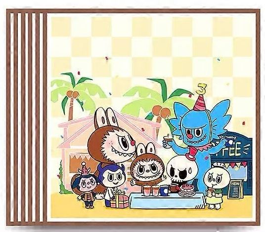 Labubu Napkins/20 Pcs