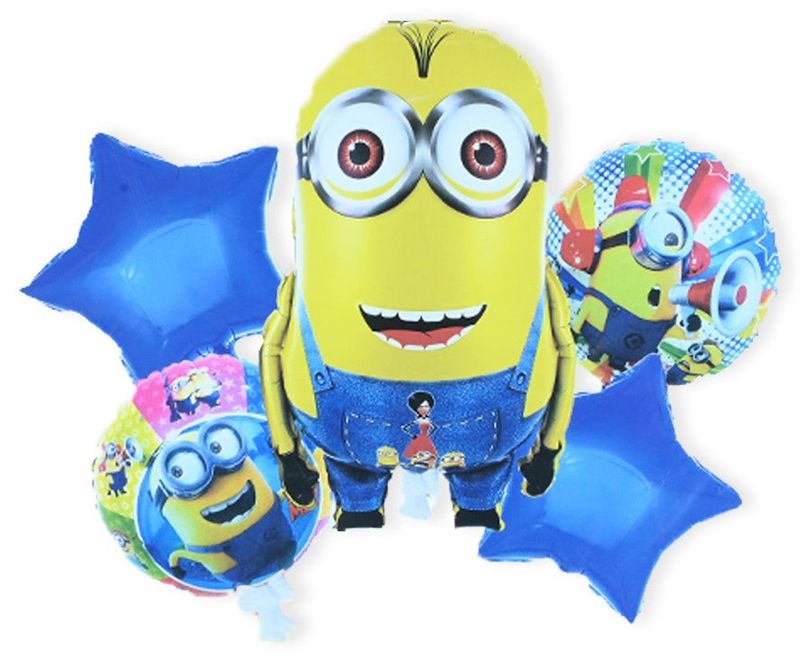 MinionsFoil Balloon/5 Pcs