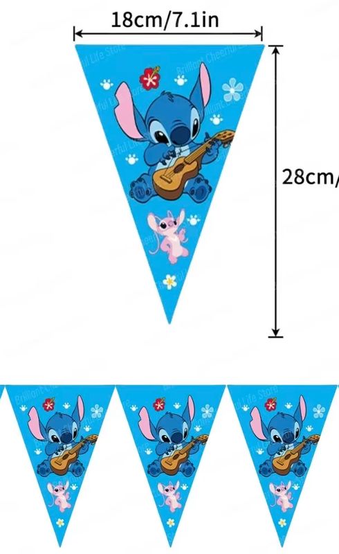 Stitch Flags Banner