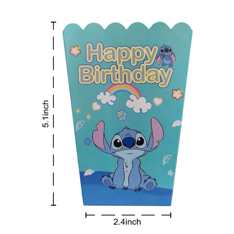 Stitch Popcorn Box 10pcs