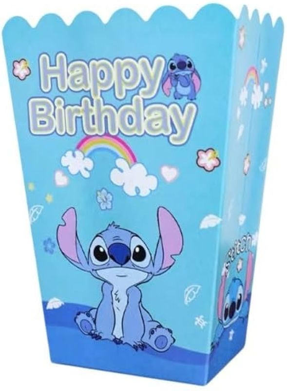 Stitch Popcorn Box 10pcs