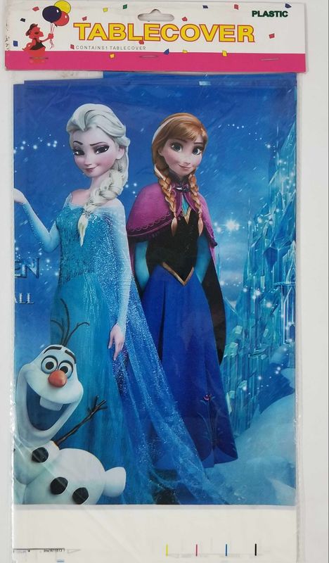 Plastic Tablecover Frozen