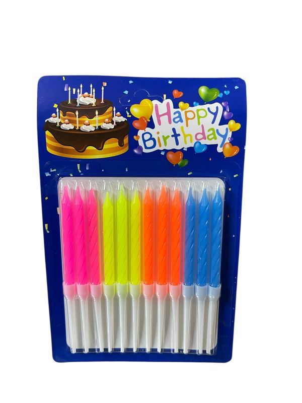 شمع نيون /١٢ كرت