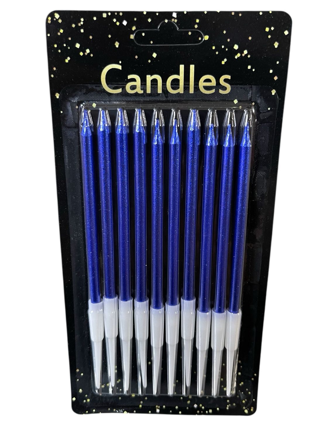 شمع رفيع ازرق /١٢ كرت