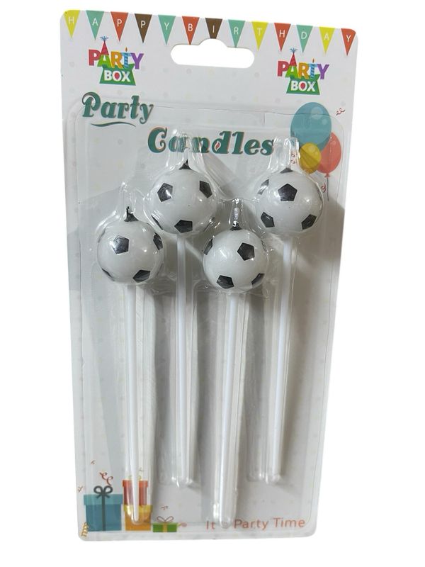 شمع كرات كرة قدم /١٢ كرت