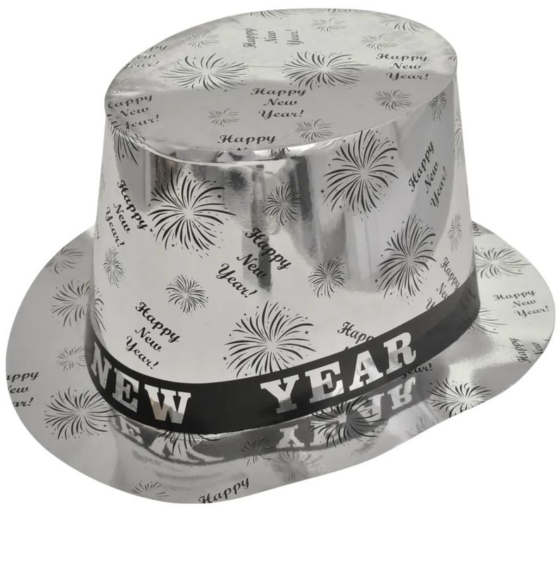 New Year Silver Hat