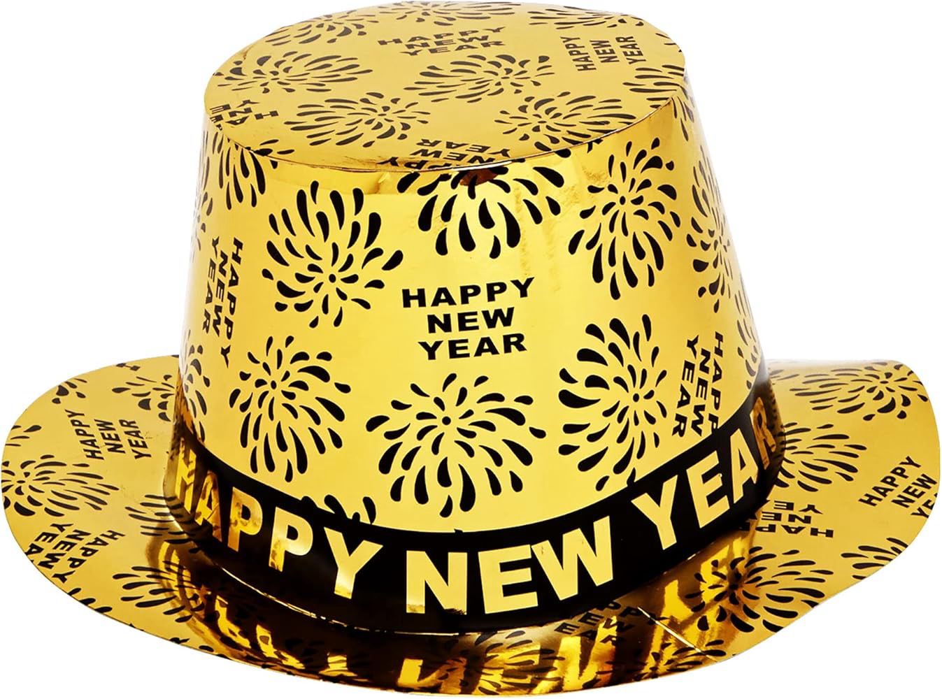 Golden Happy New Year Hat