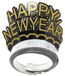 Happy New Year Headband/6 Pcs