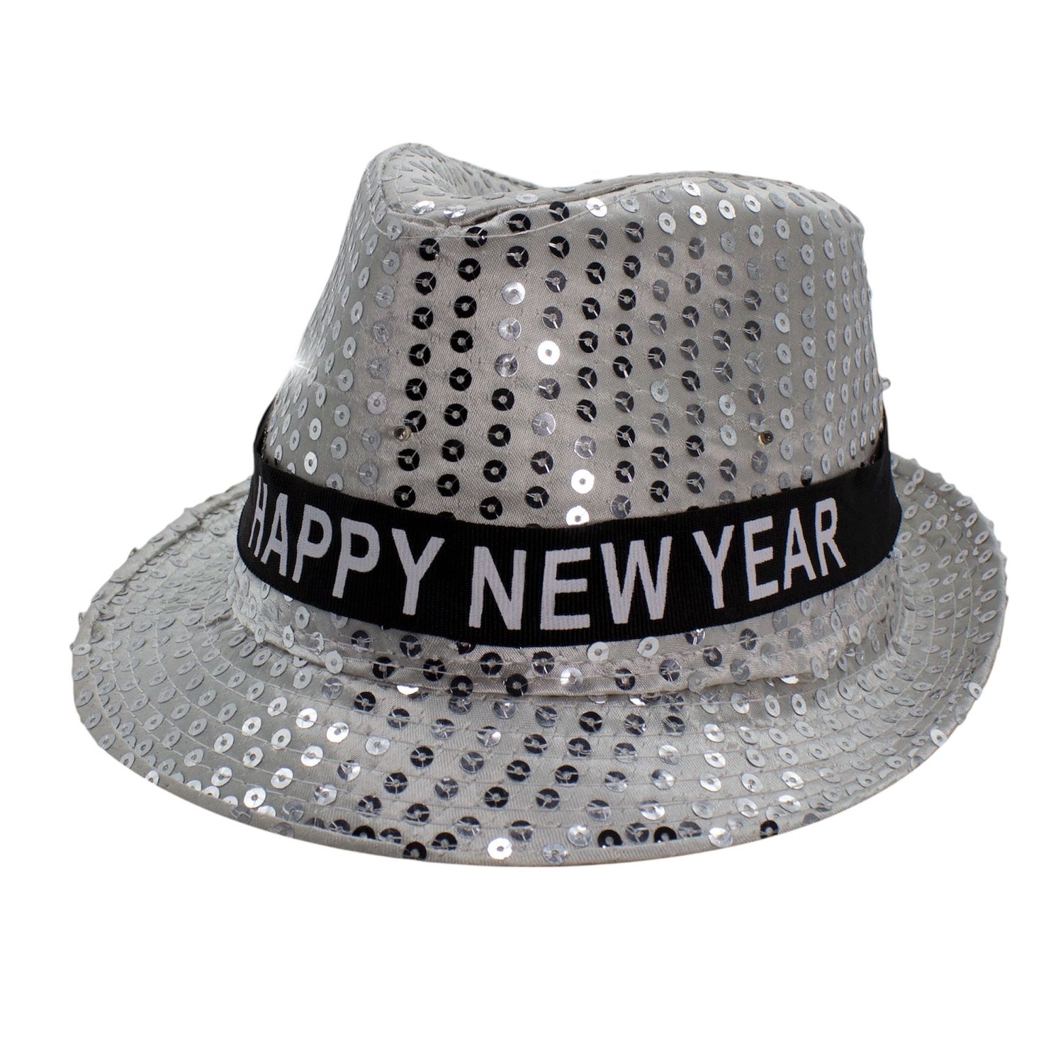 New Year Silver Hat /1 Pcs
