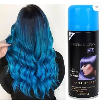 Blue Hair Spray