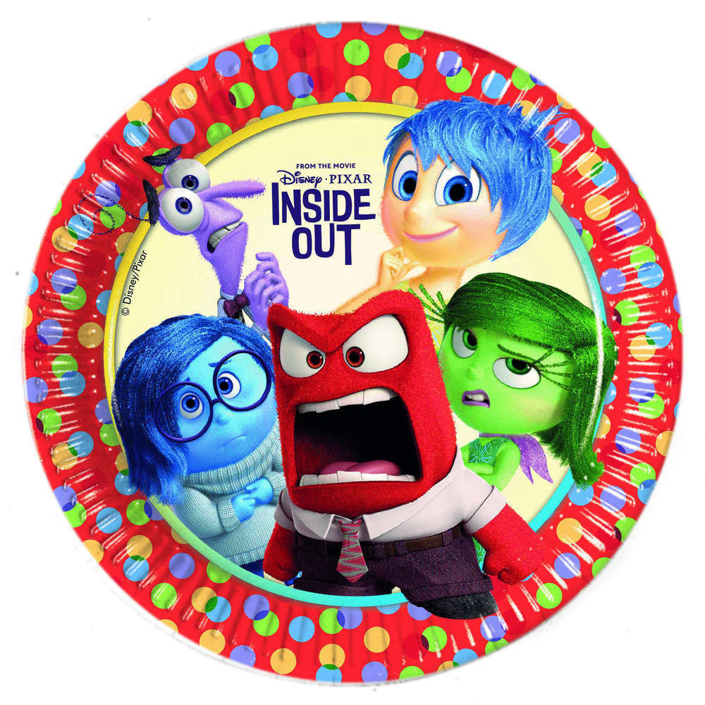 Paper Plates Inside Out /8Pcs