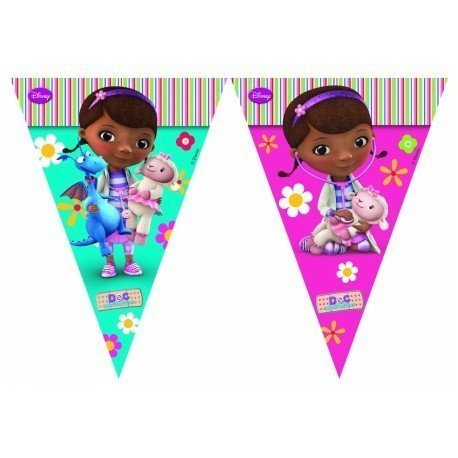 Triangle Flag Banner Doc Mcstuffins