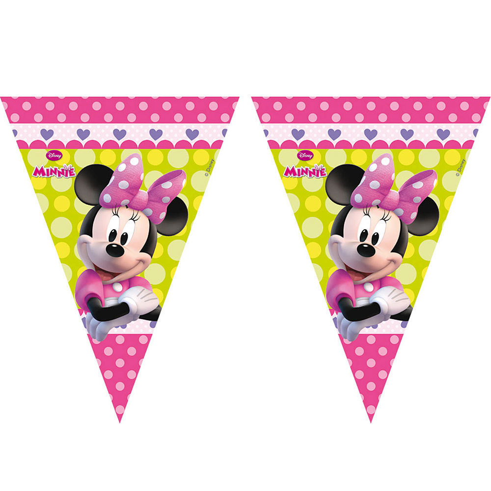 Triangle Flag Banner Minnie Bow-Tique