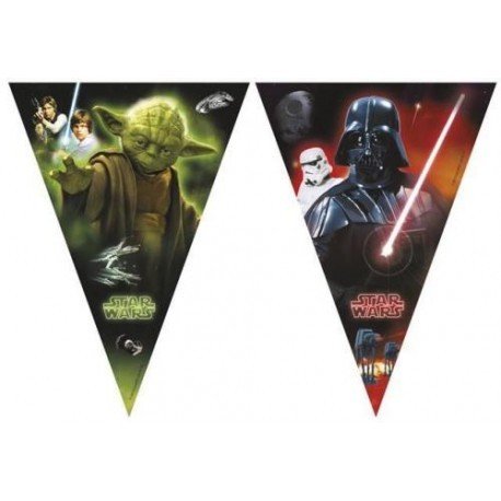 Triangle Flag Banner Star Wars