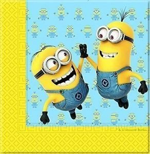 Paper Napkins Lovely Minions /20Pcs