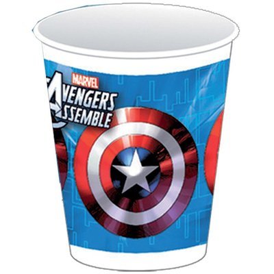 Plastic Cups Avengers Multi Heroes /8Pcs