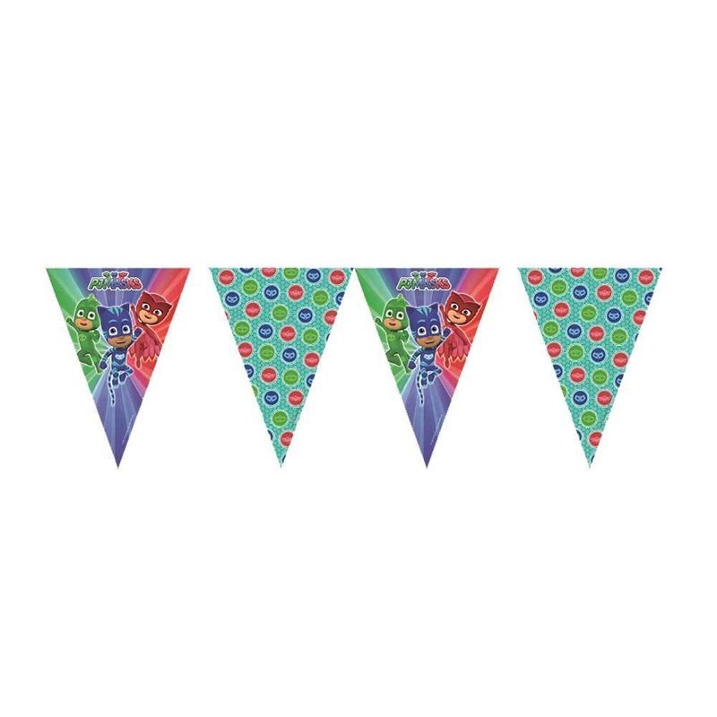 Triangle Flag Banner Pj Masks