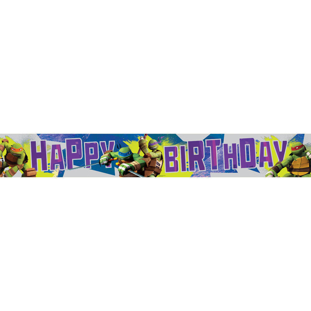 Ninja Turtles Banner