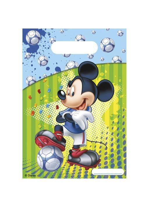 Party Bags Mickey Goal /6Pcs