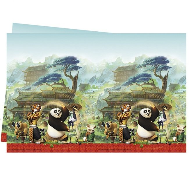 Plastic Tablecover Kung Fu Panda