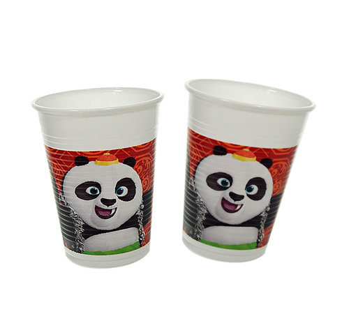 Plastic Cups Kung Fu Panda /8Pcs