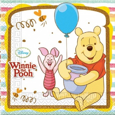 Paper Napkins Winnie Sweet /20Pcs Paper Napkins Winnie Sweet /20Pcs