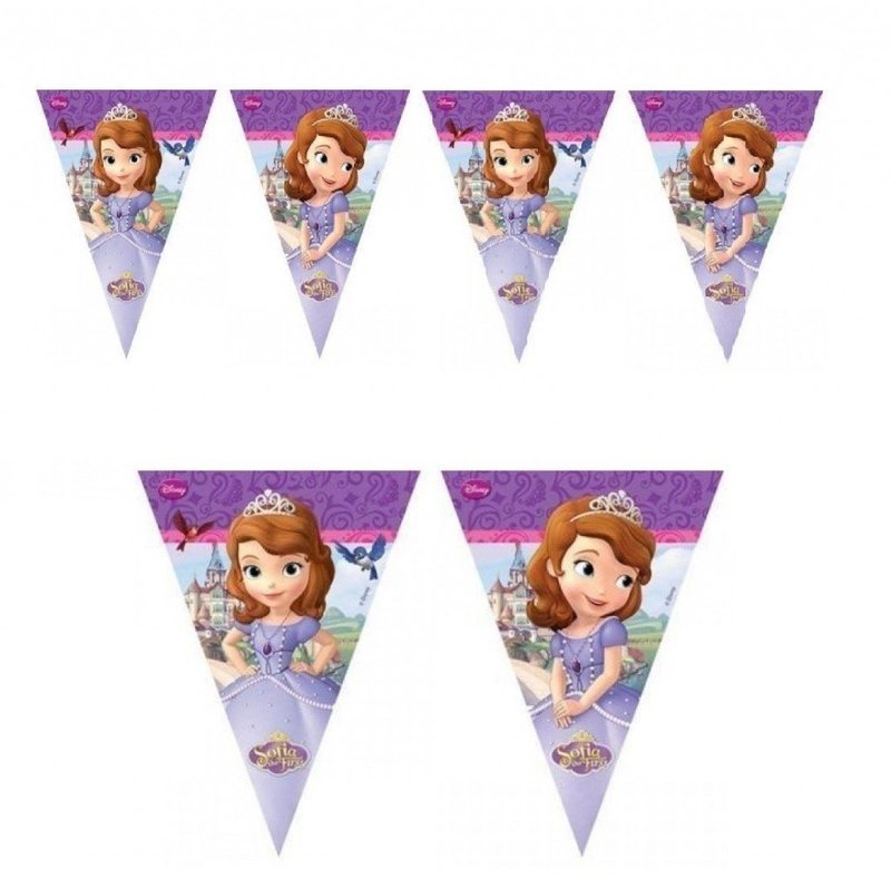Triangle Flag Banner Sofia The First